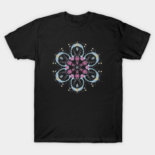 Ornate Flower Decorative Motif 2 T-Shirt